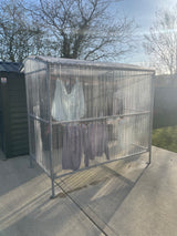 Covered clothes line